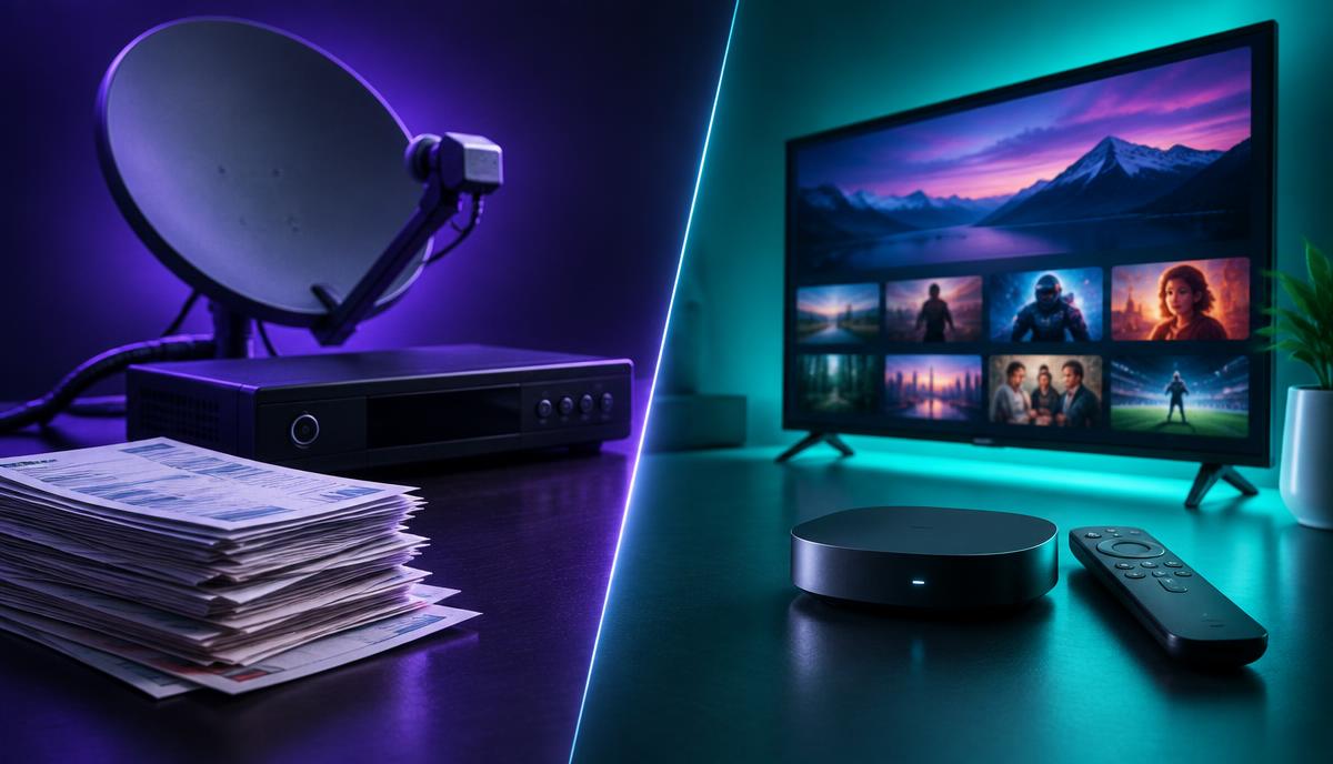 Sky TV vs British IPTV cost comparison for UK households